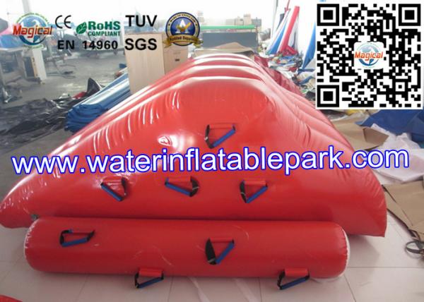 Cheap Strong PVC Tarpaulin Inflatable Iceberg Water Slide Toys for Amusement Park for sale