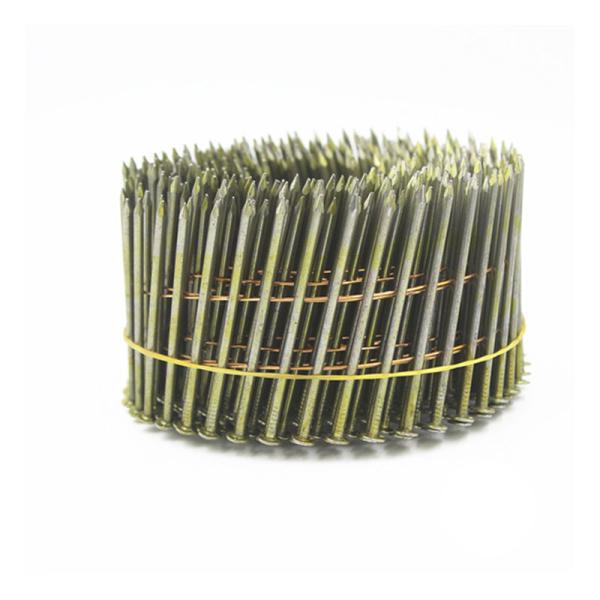 83mm Galvanized Wooden Pallet Coil Nails 3-1/4" for PCN83