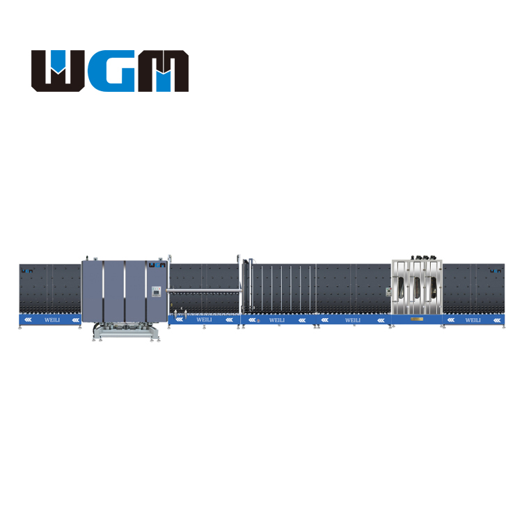 LBW2000PC Insulating Glass Machine , White & Blue Double Glazing Glass Machine