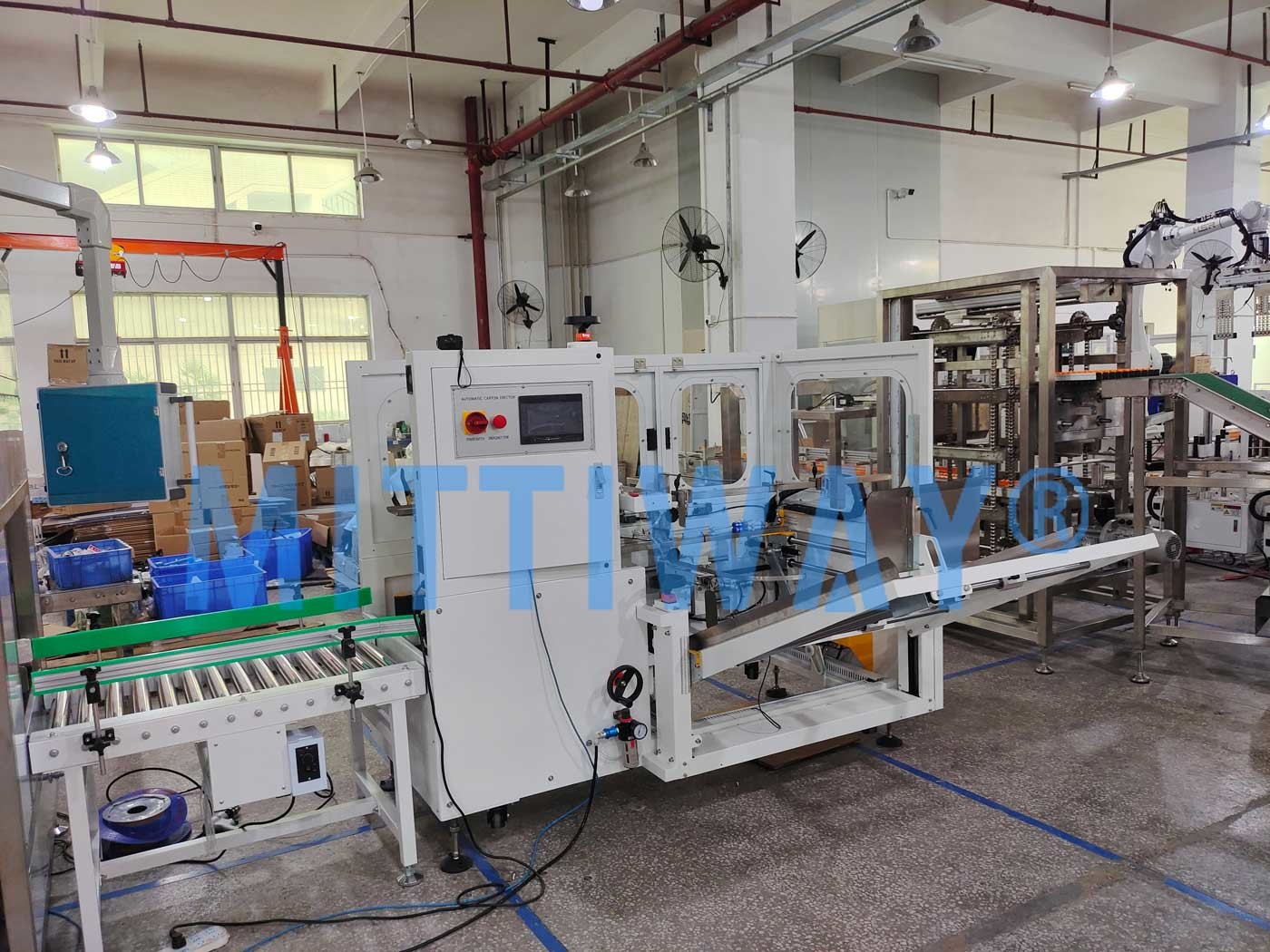 Corrugated Carton Box Manufacturing Machine 220V / 50HZ