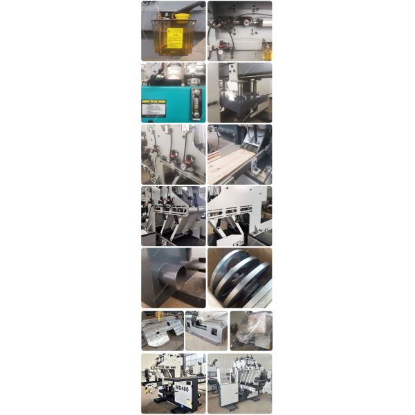 400mm Max. Working Width High Precision Woodworking Press Roller Horizontal Band Saw for Cutting Thin Logs