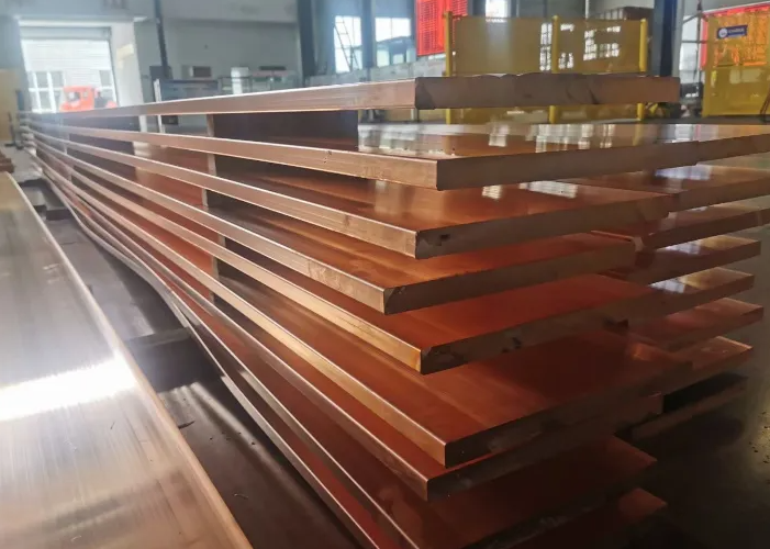 C11000 C10200 C12000 0.6-200mm Red Copper Sheet For Industrial Decorative Use