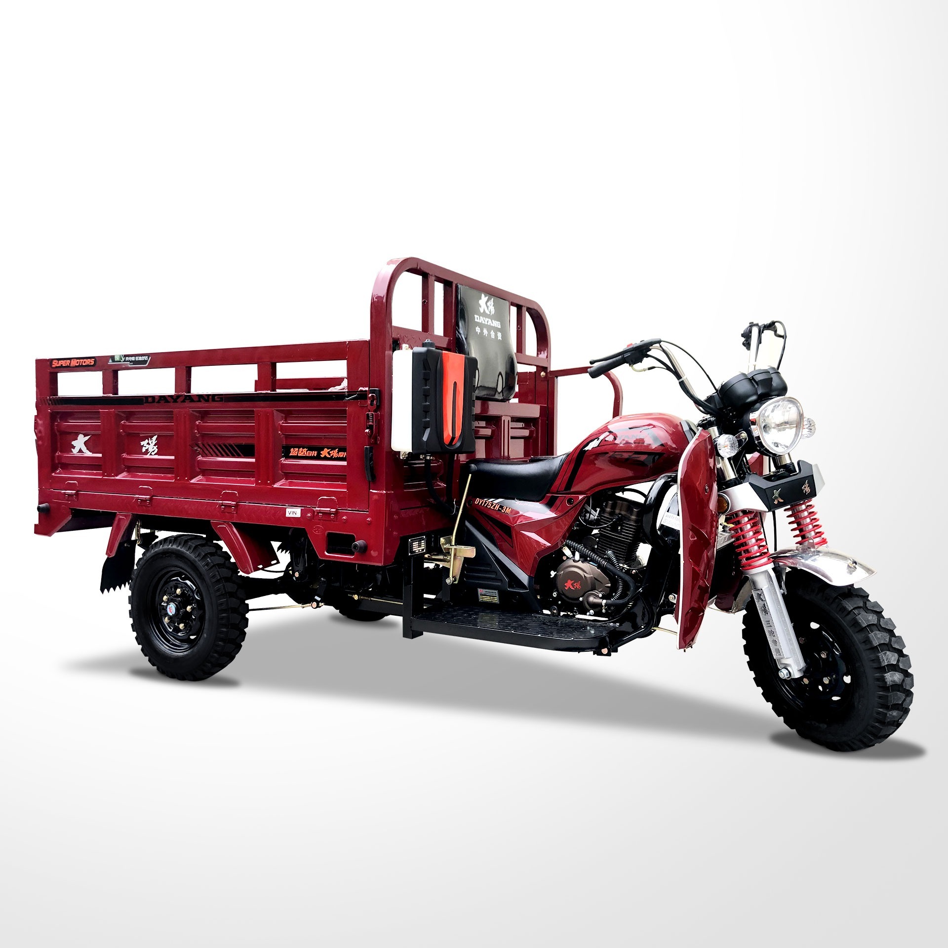 Powerful 175CC/200CC/250CC Light Loading Trike Motorized Cargo Tricycle for Loads