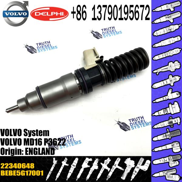 New Diesel Fuel Injector 22340648 for VOL BEBE5G17001 22340648 MD16