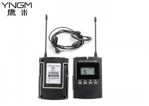 China Artificial Interpretation 250KHz Wireless Audio Guide System Pre Recorded on sale