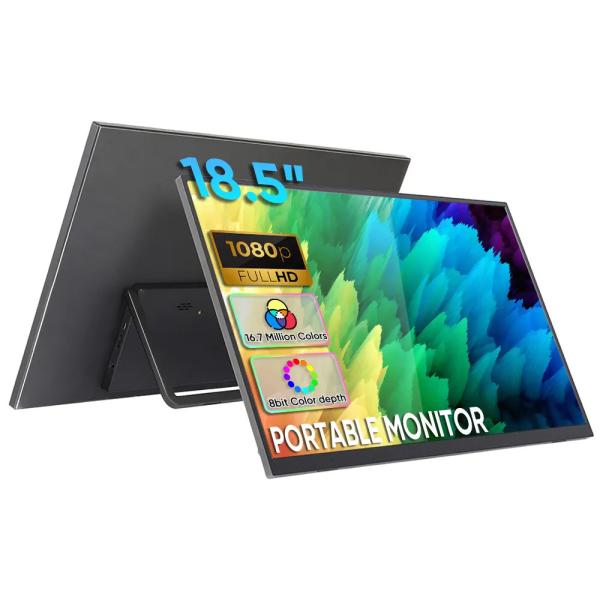 Cheap Ultra Slim IPS Portable Monitor Touchscreen Usb C 18.5Inch 1080P HDR Wireless for sale