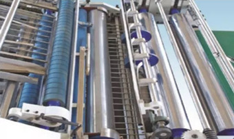 5 Ply Corrugated Flute Laminator Machine Three In One Automatic High Speed