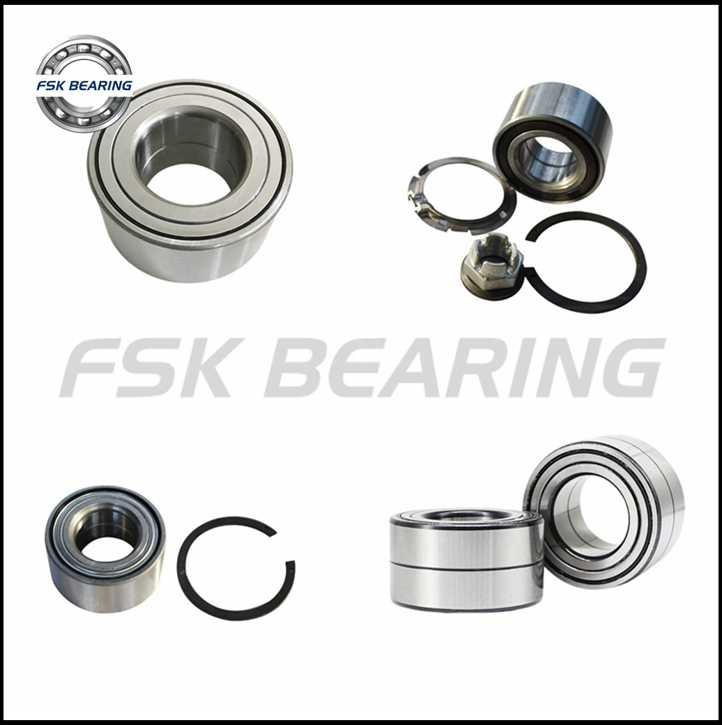 Steel Cage FC 12033 Automotive Front Hub Bearing 35*65*35 mm Metal Cover Rubber Cover