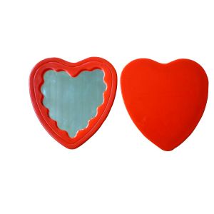 Quality Heart single side pocket mirror wholesale