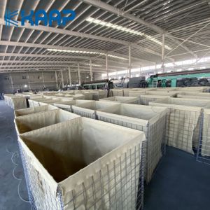 Quality 5mm Galfan Wire Mesh Welded Gabion Defense Barrier wholesale