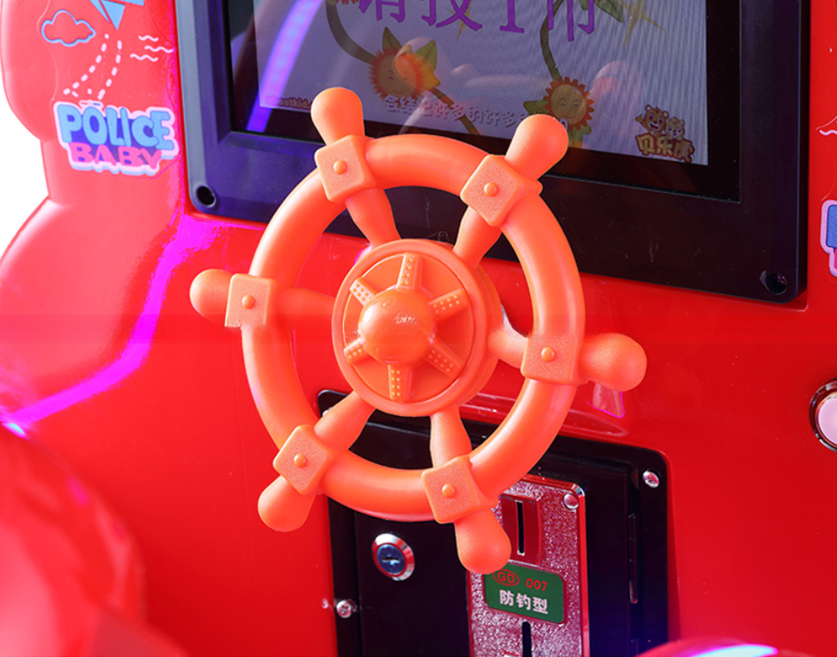 Customized Coin Operated Amusement Rides Mini Fairground Helicopter Type