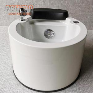 China Square Pedicure Foot Tub Durable Acrylic Foot Massage Tub 570X570X330mm on sale