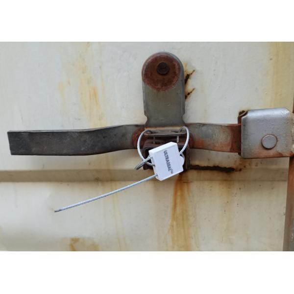 Double Lock Security Plastic Cable Seal with 2.29 KN Tensile Strength and Galvanized Steel Wire
