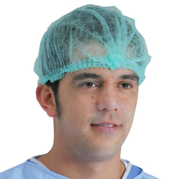 21" Non Woven Blue 10gsm Disposable Head Cover