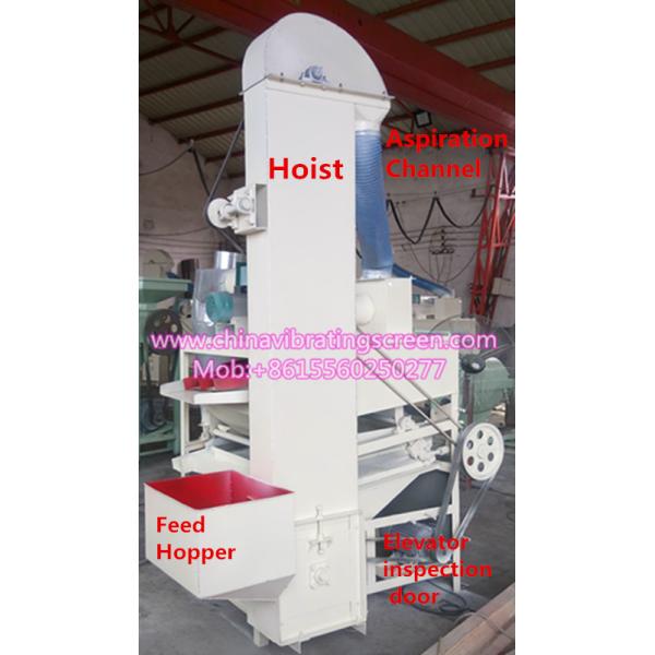 Delicate grain seed grape seed cleaner machine with gravity table