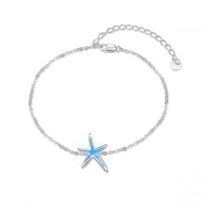 Quality Starfish Bracelet Opal Bracelets for Women Girls Fine Jewelry Birthday Mother