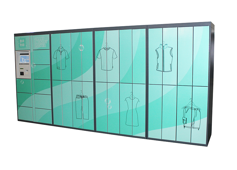 Customized Pay Clothes Laundry Locker For Dry Cleaning Business ISO9001 32inch