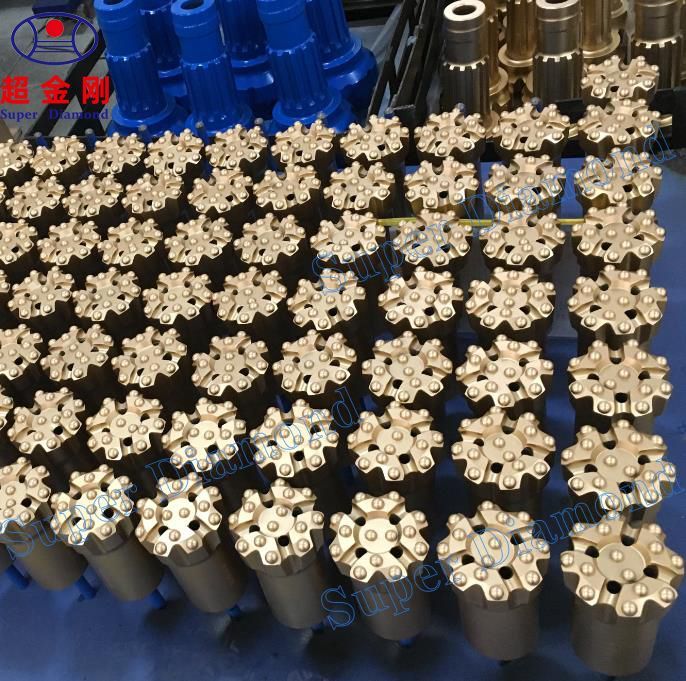 Top Hammer Retrac Button Bit Gt60 for Rock Drilling