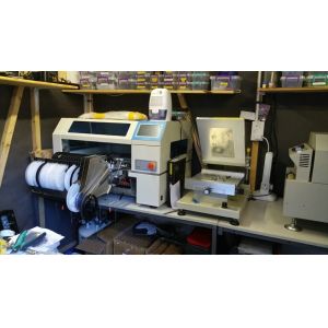 High Precision 4 Placements Head Benchtop SMT Line Machine