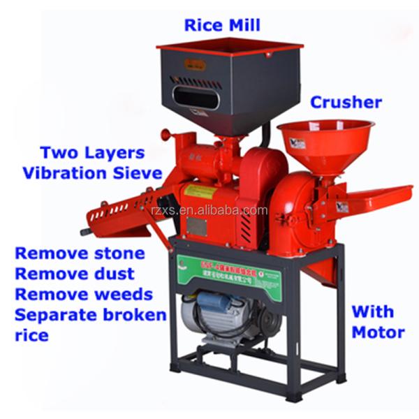 Portable Mini Corn Rice Roller Mill Hammer Milling Machine with Grinder Pulverize Easy