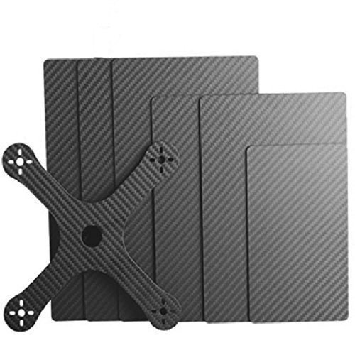 High Modulus 3K Carbon Fiber Plate 200 x 300mm 1mm - 5mm Thickness