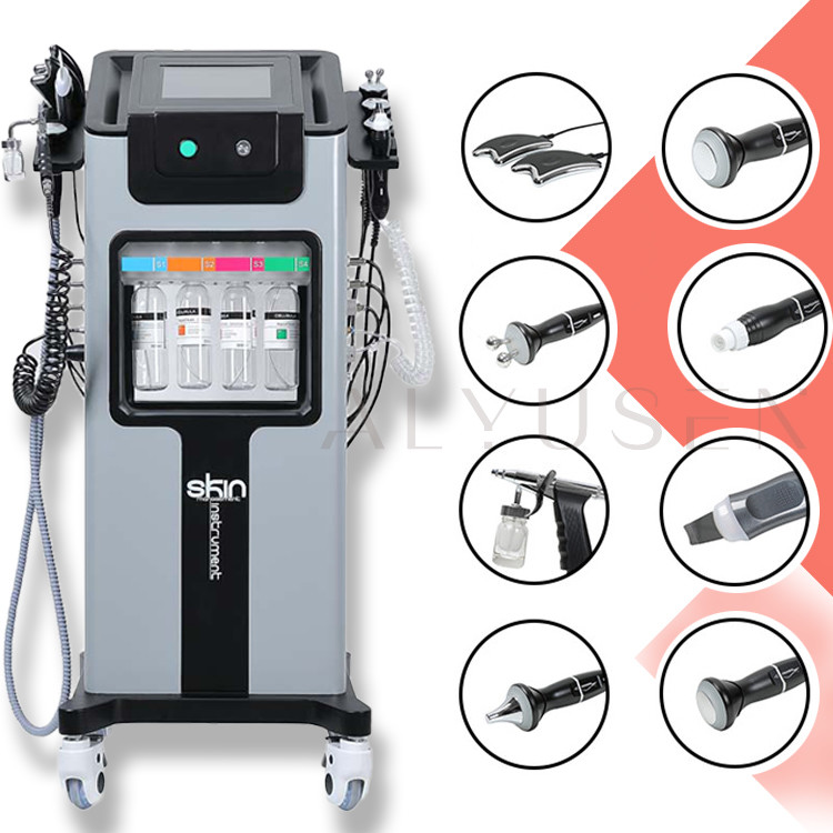 Bubble Aqua Dermabrasion Machine , H2O2 Hydra Oxygen Facial Beauty Machine