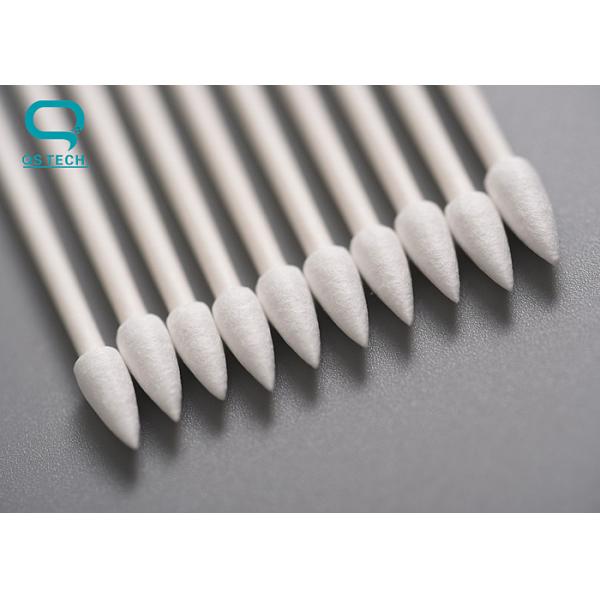 Industrial Dust Free Paper Stick Mini Hard Sharp Long Pointed Cotton Swabs