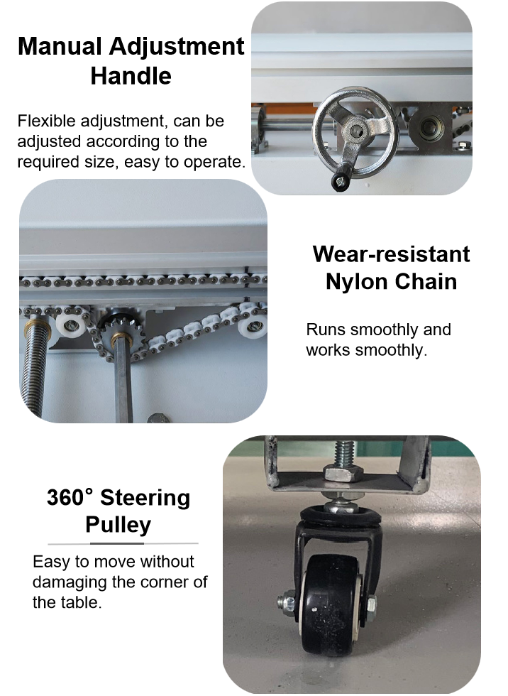 Automatic PCB SMT Machine 2.4 Meter 3 Meter SMT Conveyor Plug In Line