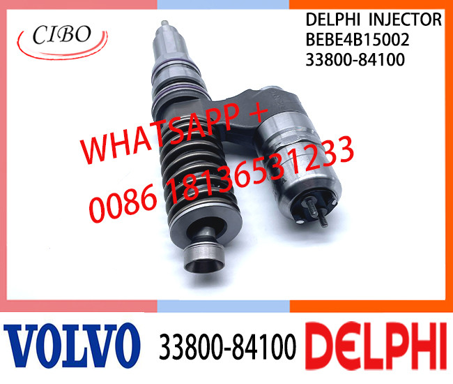 VOL 33800-84100 BEBE4B15002 Fuel engine Diesel Injector 33800-84100 BEBE4B15002 A3 for VOL L ENGINE TAIWAN 3