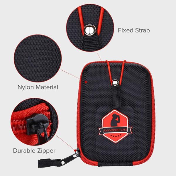 Outdoor EVA Range Finder Case , ROHS Golf Rangefinder Case