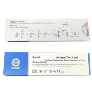 Quality CE For 19 Antigen Test Home Factory And Antigen Rapid Test Kit Supplier wholesale
