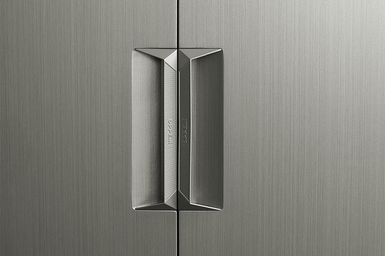 OPPEIN modern design stainless steel luxury kitchen cabinet