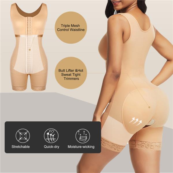 Breathable Waist Trainer Full Body Shapewear for Women Customized Logo HEXIN Bodysuit