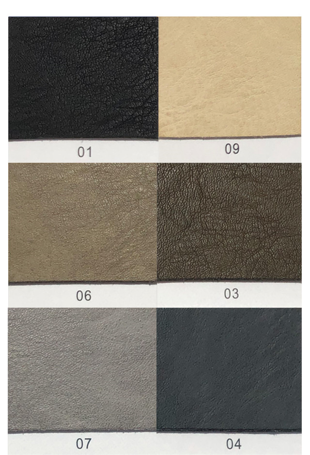 Simulated PU Microfiber Leather For Shoe Retro Burnt Bark Pattern