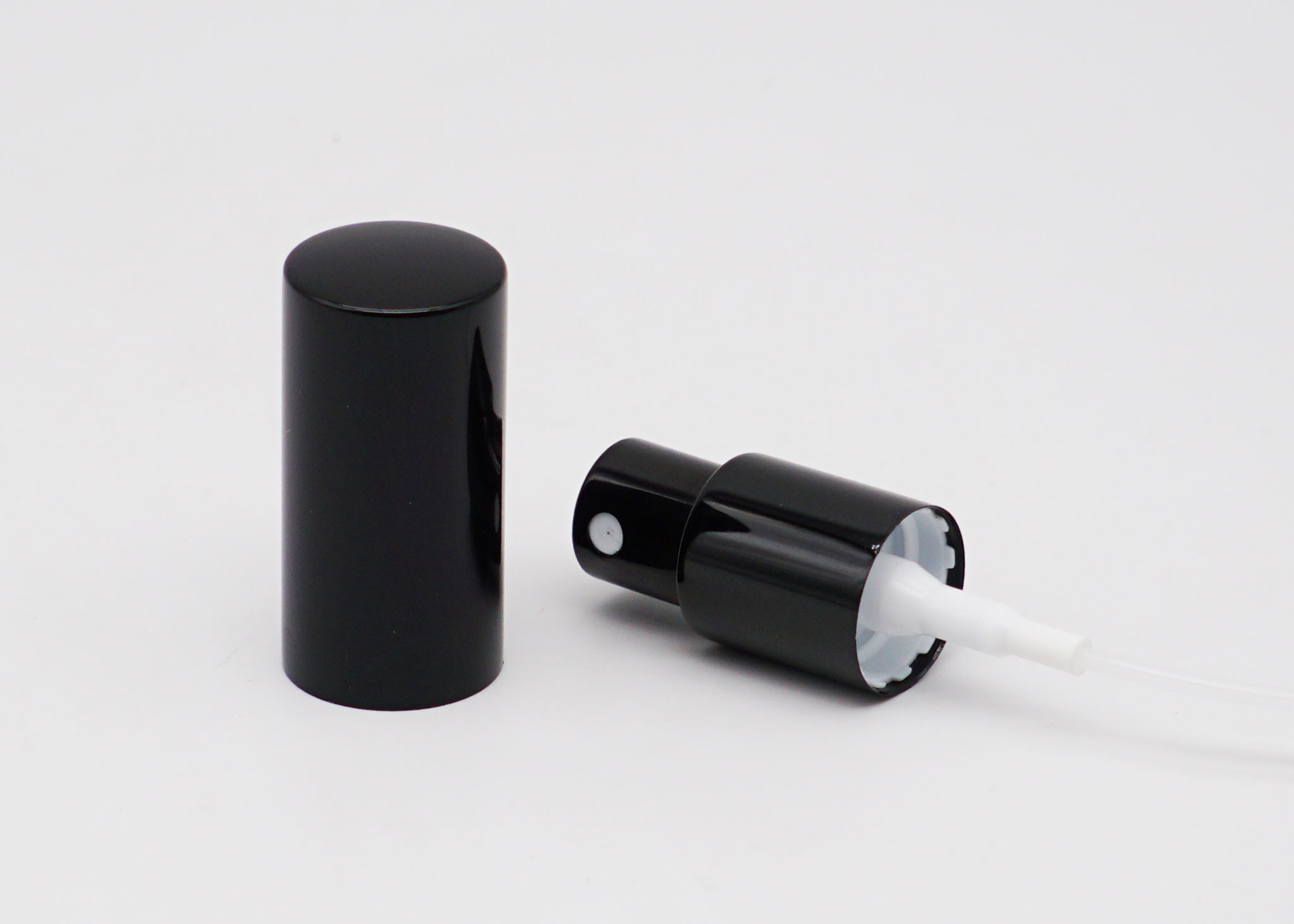 Anodised Aluminum Shiny Color Perfume Spray Pump Bottle Tops