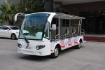14 Seater New Energy Mini Pure Electric City Sightseeing Bus Wiht Security