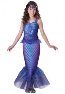 China Tween Teen Girl Halloween Costumes Mysterious Mermaid Costume on sale
