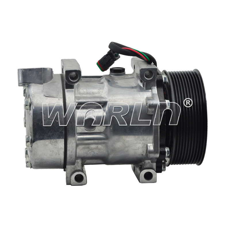 RC.600.290 Compressor AC System Part 1888032 COMPRESSOR 7H15 24V 10PK PASSANTE CAMINHAO SCANIA 8275 / 8295 2013 WXTK101