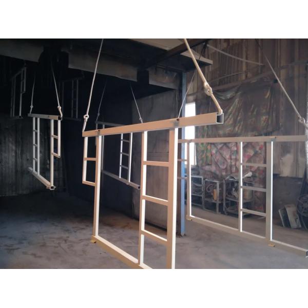 Powder Spraying Prefabricated Wrought Iron Gate Rails Fence Load-bearing Capacity