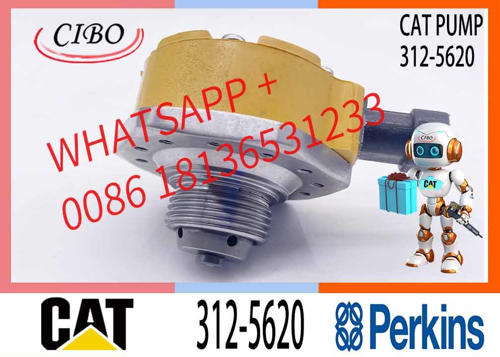 fuel pump solenoid 312-5620 for E320D 320D 320DL 323D 323DL excavator spare parts fuel injection pump C6.4 C6.6