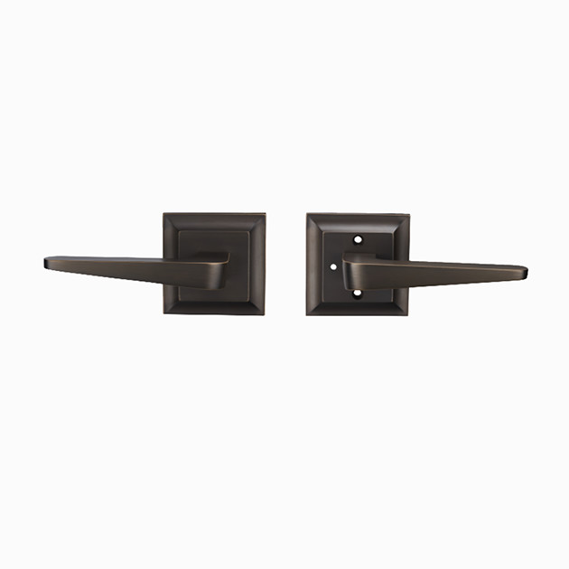 Home American Door Handles Heavy Duty Door Lever With Single Cylinder Lock