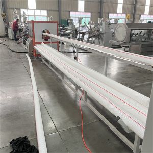 Quality Pipe Od 90mm Double Wall Corrugated Pipe Making Machine with Fast Production Speed wholesale