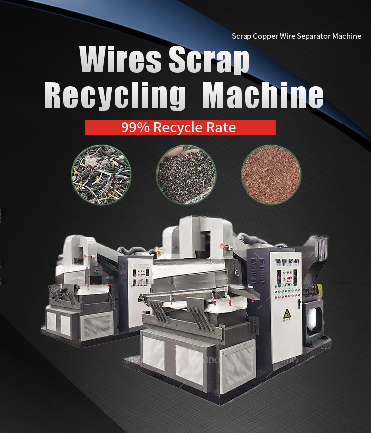 2024 Copper Wire Granulator Scrap Cable Recycling Machine with Capacity of 200-1000kg/h