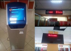 China Queue Prediction Multilanguage Electronic Queuing System on sale