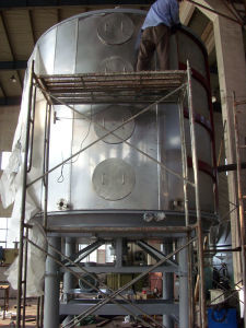 Quality Rotary Wastewater Sludge Dryer Vertical Sludge Drying In Water Treatment wholesale