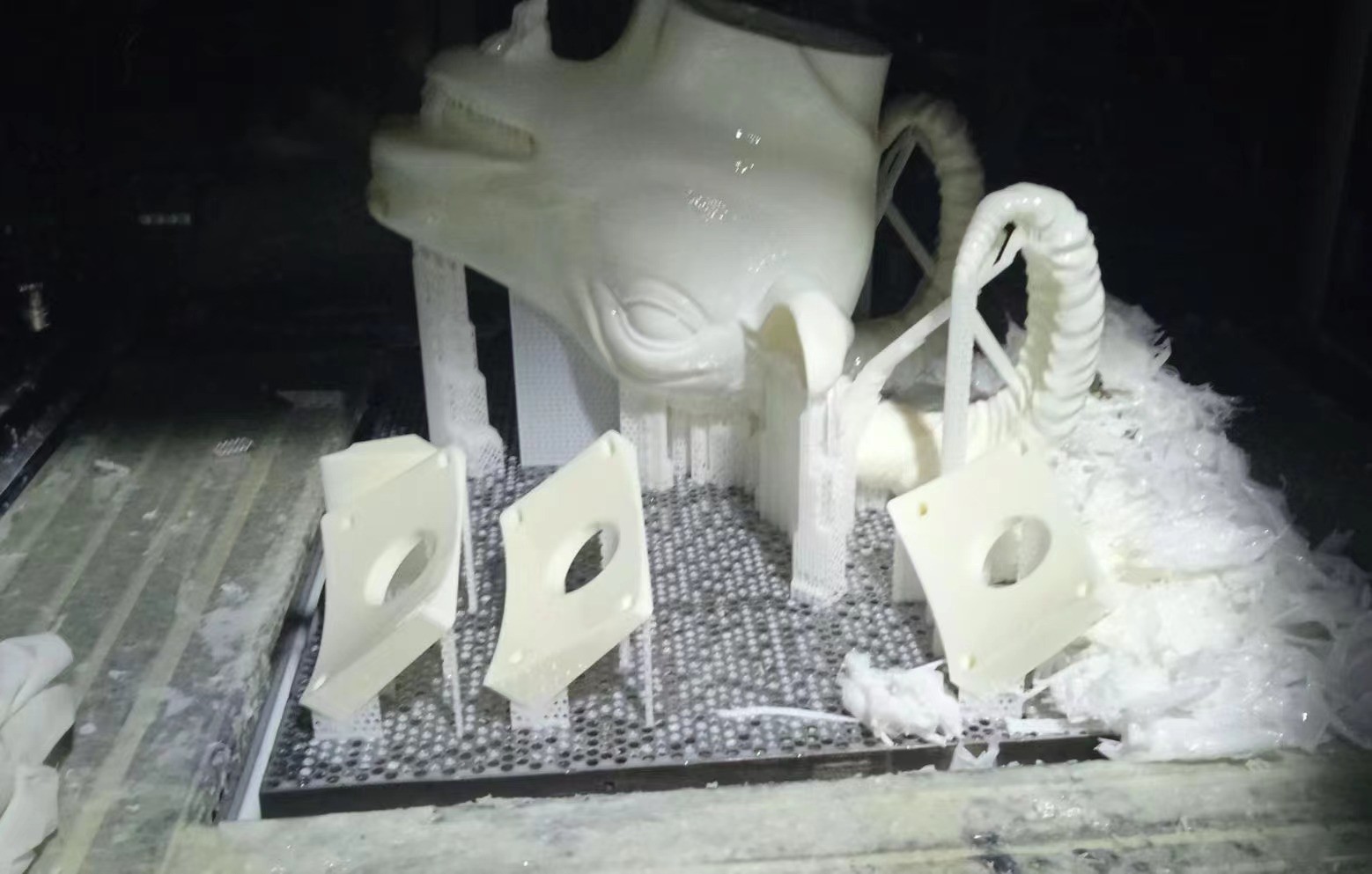 Plastics Resin Titanium 3D Printing Rapid Prototype for Anime Action Figure