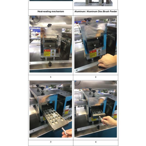 Butter Blister Packing Machine Fully Automatic 3250*710*1700mm