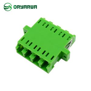 Quality Quad Welded Type LC Duplex Adapter Ceramic Sleeve For ODF Pigtail wholesale