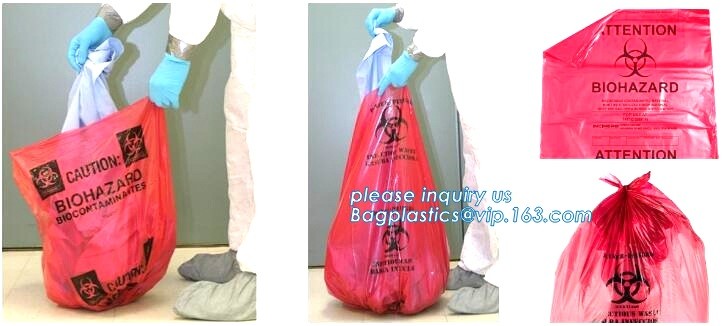 Bio Hazard Tote Bags,Stick-on Red Bio Hazard Waste Bags 6" x 6" 200/Bx,Shop Bio Hazard Shoulder bags online bagease pack