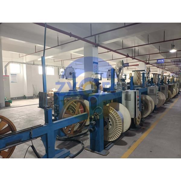 GYFTC8A Galvanized Stranded Steel Armored Optic Fiber Cable
